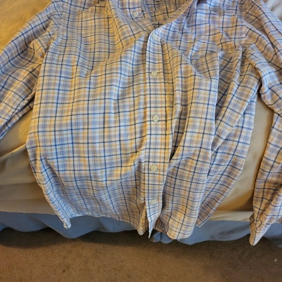 Banana Republic L/S Plaid Shirt (M) - Picture 2 of 5